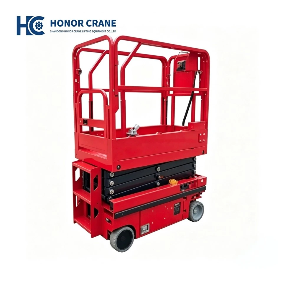 Compact Electric Self‑propelled Scissor Lift 4m Working Height factory